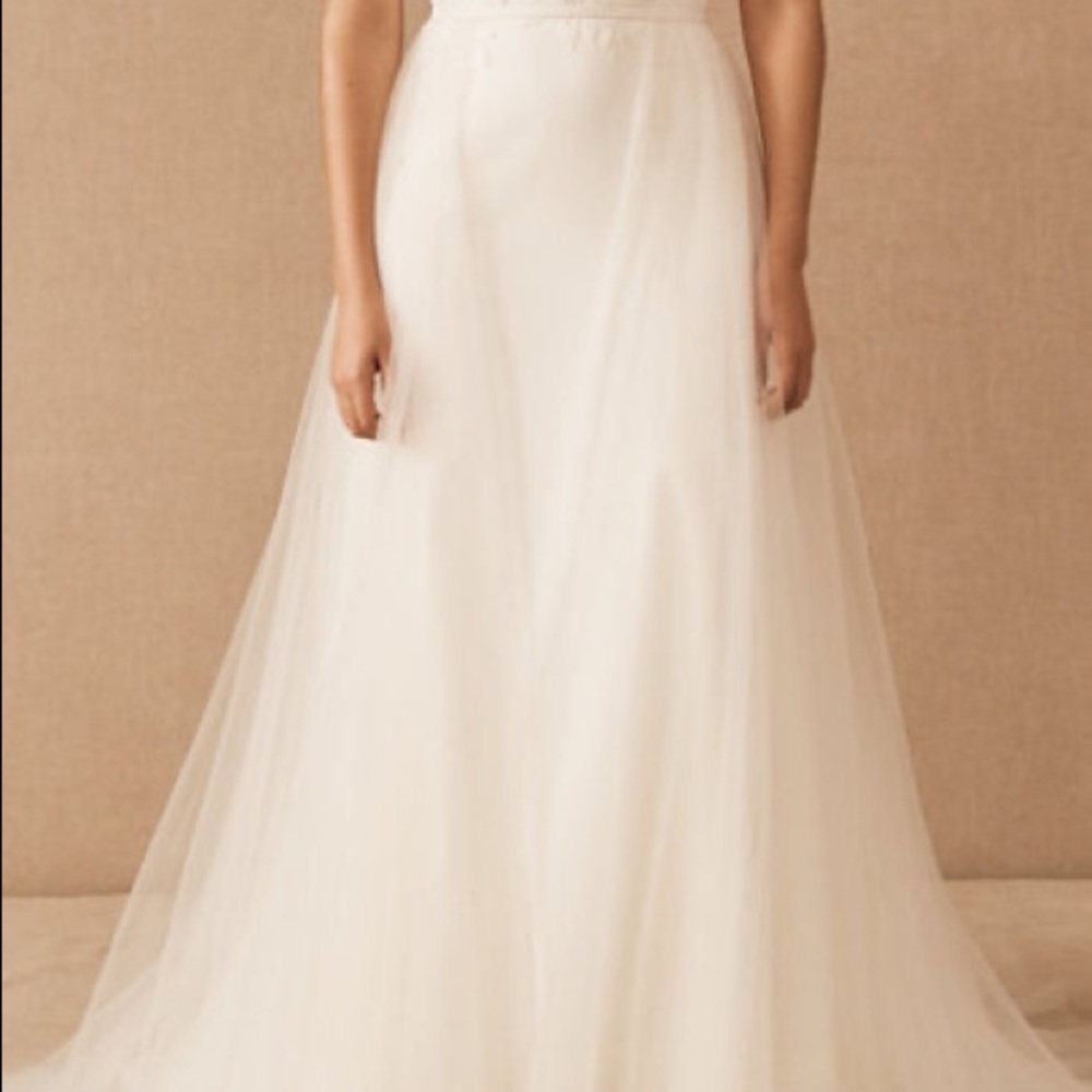 Jenny Yoo Breakers Tulle Overskirt